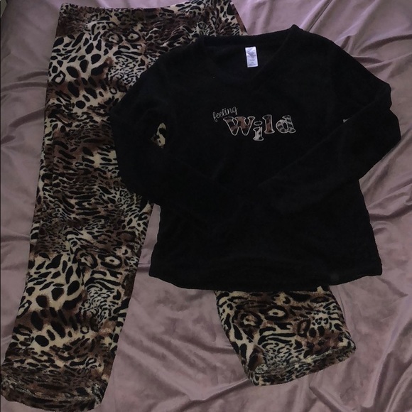 Other - Cheetah Pajama Set